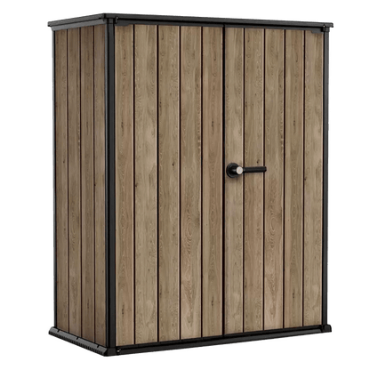 Keter Signature Vertical Shed - Ashwood Look